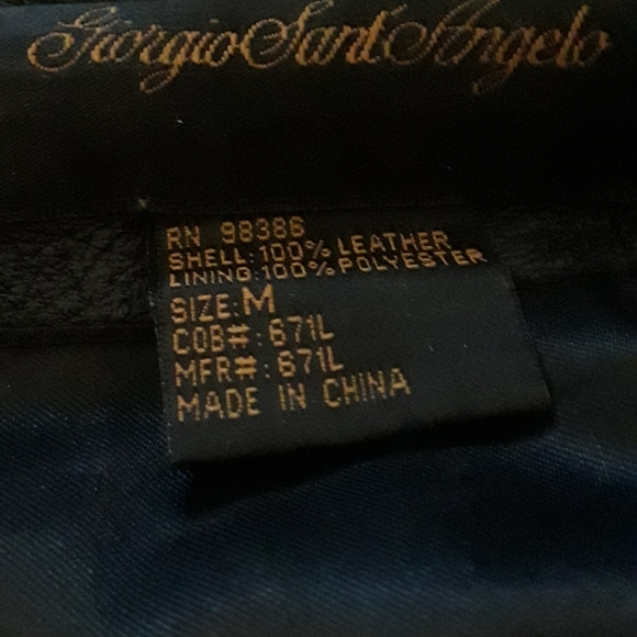 Leather jacket - Picture 3 of 3